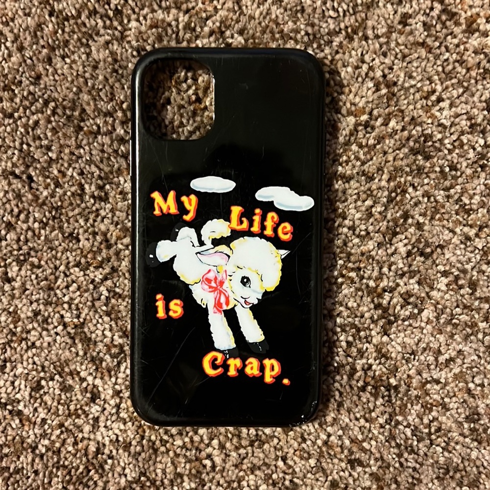 Marc Jacobs x Magda Archer “My Life Is Crap” IPhone 11 case